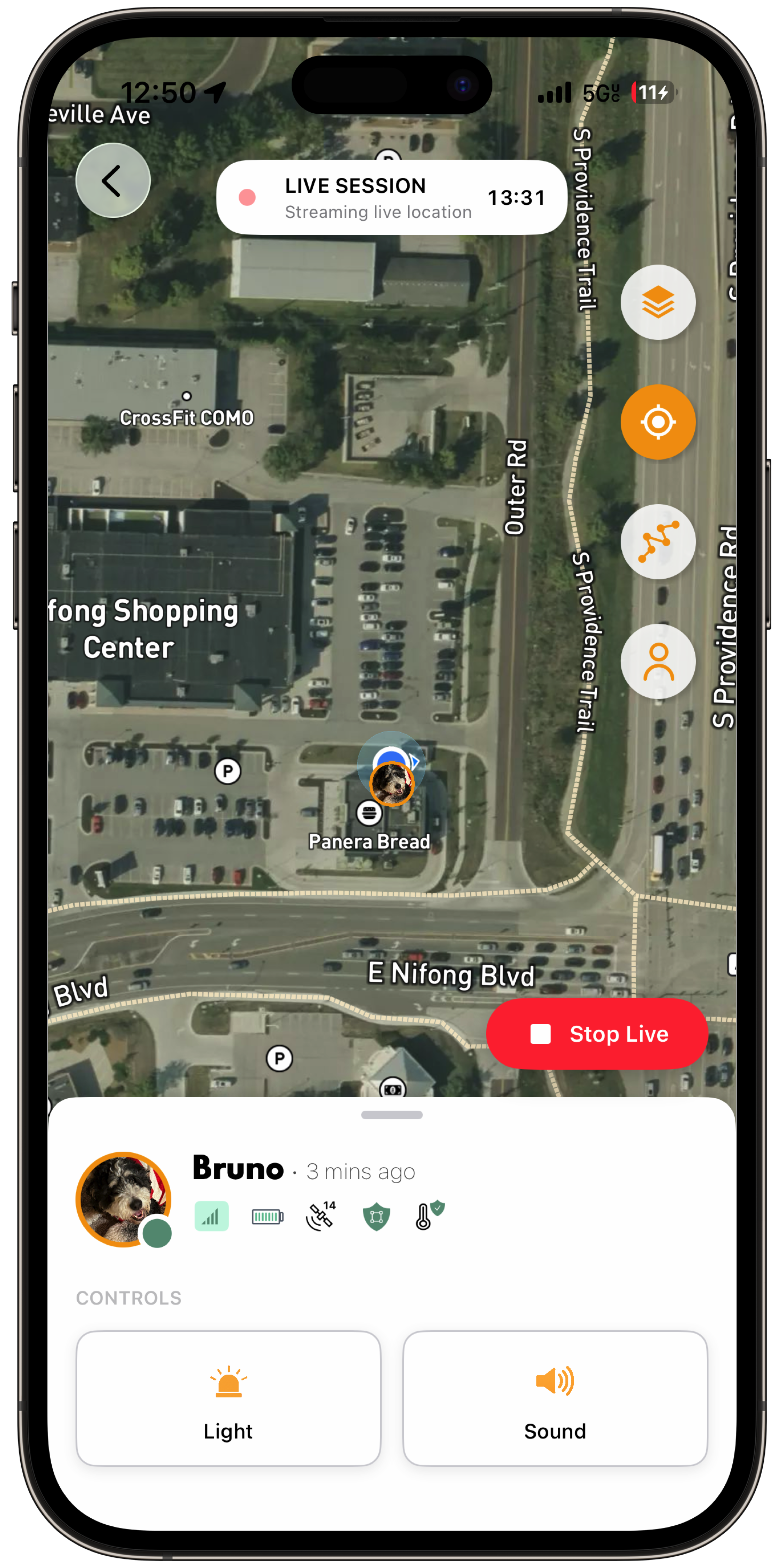 Live Tracking